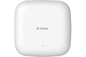 ‎D-LINK D-Link DAP-2662 Wireless AC1200 Wave 2 Dualband PoE Access Point (bis zu 1200Mbit/s, WiFi4U Ready, Nuclias Connect, MU-MIMO, Decken-/Wandmontage), weiß