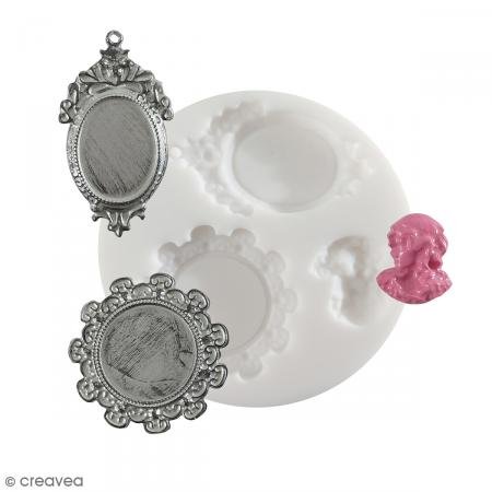 Molde para joyas Camée DTM-loisirs créatifs
