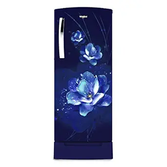 Whirlpool 245 L 4 Star Inverter Direct-Cool Single Door Refrigerator with intellisense inverter technology (260 IMPRO PLUS ROY 4S INV SAPPHIRE FLUME, Sapphire Flume)