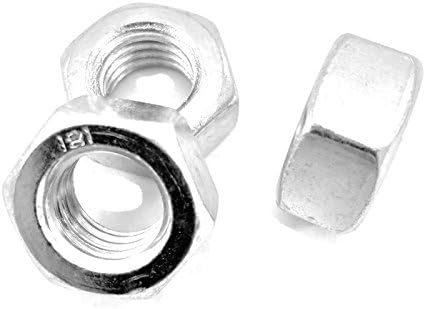 M16 Full (Plain) Nuts .DIN 934. BZP. Grade 8. Pack of 8.(Free Delivery)