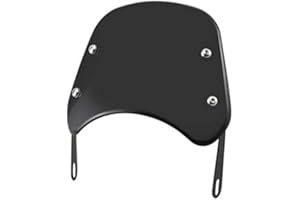 iSpchen Pare-Brise de Moto, Déflecteur Universel de Pare-Brise de Moto de Pare-Brise de Carénage de Phare