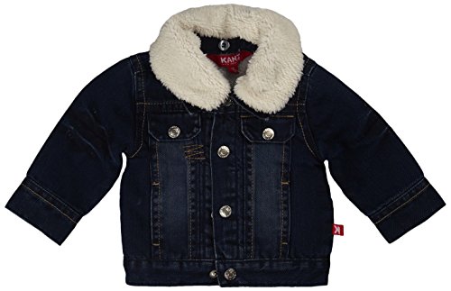 Kanz Baby Boys Jacke 1/1 Arm Jeans Polo Long Sleeve Jacket, Blue (blue Denim Blue 0013), 12-18 Months