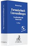 Image de Formularbuch Umwandlungen: Gesellschaftsrecht, Steuerrecht