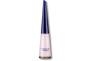Herome Glamour Nail Whitener - 10 ml. - Kombinerar funktionerna i Natural Nail Whitener (vit nageltipp, rosa nagelbädd) med en krämig, vacker nyans.