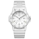 Luminox Herren Datum klassisch Quarz Uhr mit Silikon Armband XS.0327.WO