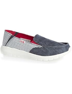 Dude Shoes Women's Ava Marine Stripe Slip On