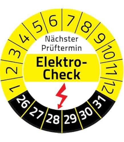 Elektro-Prüfung Geprüft nach VDE Prüfplakette