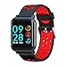 Price comparison product image CQ Smart Watch S9 2.5d Screen Glass Blood Oxygen Blood Pressure Ip68 Waterproof Activity Tracker Smart Watch 99532,red