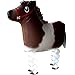 Produktbild Airwalker PFERD PONY XXL 70cm, Luftballon Tier + PORTOFREI mgl + Geschenkkartenset + Helium & Ballongas geeignet. High Quality Premium Ballons vom Luftballonprofi & deutschen Heliumballon Experten. Luftballon Geschenk und tolle Luftballondeko für Kinder und Erwachsene