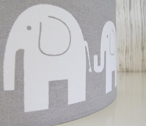 Grey Elephant Lampshade