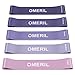 Produktbild OMERIL Widerstandsbänder [5er Set] Fitnessband Theraband mit Übungsanleitung auf Deutsch & Tragebeutel Resistance Bands Gymnastikband aus Naturlatex für Muskelaufbau Physiotherapie Pilates Yoga usw