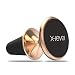 Produktbild X-level Auto Halterung Handy Universal KFZ Handyhalterung Smartphone Halter Magnet Lüftung Autohalterung für iPhone XS/XS Max/XR/ 8/7 Plus, Samsung Galaxy S8/ S9, Huawei Mate 20/ P20 Lite - Gold