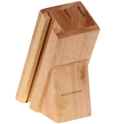 ECHTWERK Messerblock aus Holz für 3 Teile