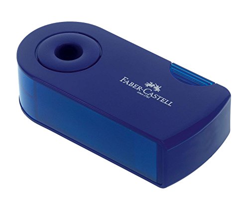 Faber-Castell 182701 – Doppelspitzdose Sleeve, farblich sortiert in rot und blau -keine Farbauswahl möglich- - 2