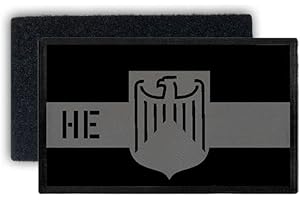 Copytec Patch Bundesland Hessen SEK Polizei Einheit Dienstpatch Land 7,5x4,5cm #31200