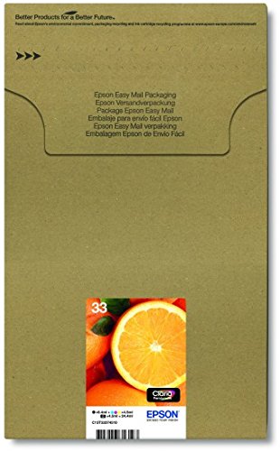 Epson Original T3337 Orange, Claria Premium Tinte, Text- und Hochglanzfotodruck (Multipack 5-farbig) (CYMK + Photo-schwarz) - 2