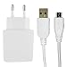 Produktbild Original 2000 mAh ( 2 Amp ) Weiß Huawei Micro USB 2 Pin EU Ladegerät in Großpackungen Geeignet für Huawei Honor 7i , Maimang 4 , Ascend Y541 , Honor 7 , P8 Lite, Honor Bee , P8 Max , P8 , G Play Mini , Honor 4C Play , Snap 2