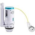 Double Button Remote Control Split Drain Valve Toilet Drain Valve Toilet Tank Accessories Replacement Parts