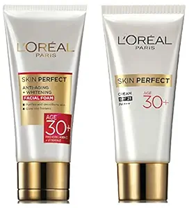 L'Oreal Paris Skin Perfect 30+ Facial Foam, 50g And L'Oreal Paris Skin Perfect 30+ Anti-Fine Lines Cream, 18g