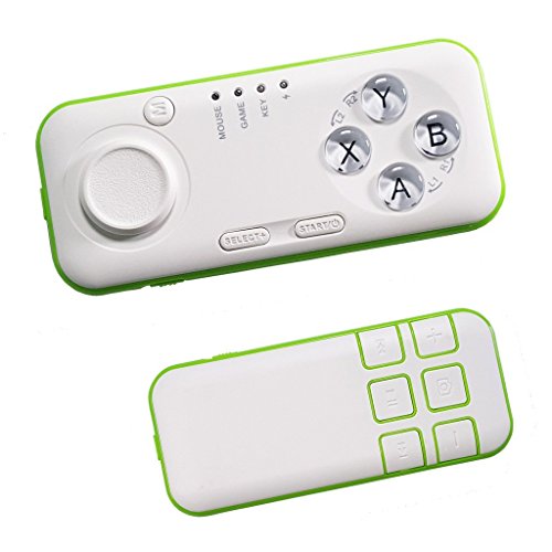 Preisvergleich Produktbild Bluetooth Game Controller / Gamepad / Joystick für Android-Smartphones / Tablets [wiederaufladbar / wireless - kabellos / Android / weiß]