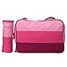 Produktbild Eshow Oxford Gewebe Wickeltasche Mummy Bag Mama Tasche Baby Handtasche Umhängetasche Multifunktional, Rosa