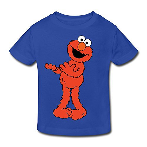 Toddler Kids Little Boys Girls Elmo Sesame Street T-Shirt RoyalBlue Size 2 Toddler