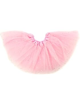 Dancina Mädchen Tüllrock Tutu Ballettrock Glitzer Sterne