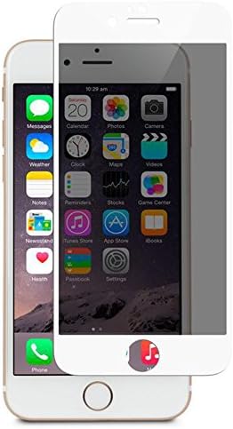 iPhone 7 Anti-peeping Screen Protector,XINRD Ultra-slim(0.3mm) 9H Hardness Tempered Glass Protective Film for iphone7,4.7 inch white