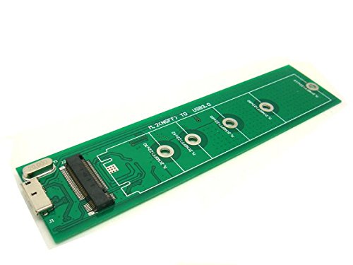 ZTC Thunder Gehäuse NGFF m2 SSD mit USB 3.0 – Aluminiumgehäuse, 5 Größe Board – High-Speed 6GB/s - 2