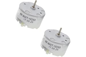 RAKSTORE 2 Stück RF-500TB Micro DC Motor RF-500TB-18280