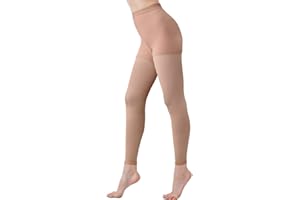 KINGJOZE Medical Compression Pantyhose for Vericose Veins Edema Gradient Pressure, 20-30 mmHg Opaque Graduated Compression Stockings