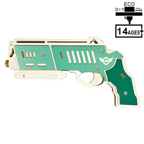 KINGEE-T Juguetes De ConstrucciÓN, Juguetes De Bloques De ConstrucciÓN, Rompecabezas Tridimensionales De Madera, Juguetes De Bricolaje Hechos A Mano para Niños