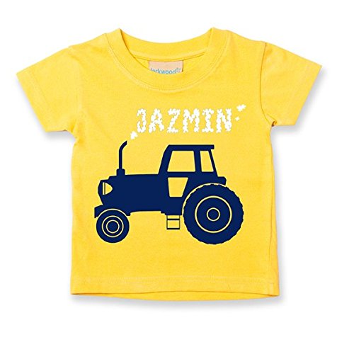 BIG FARM TRACTOR- Personalised Baby/ Children t-shirt- EMAIL THE NAME YOU WANT