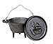 Produktbild School of Fire Miniatur Dutch Oven | 40ml Inhalt - 6cm Ø | Grill Dekoration | Geschenkidee für BBQ Fans | voll Funktionsfähig | echtes Gusseisen |