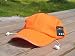 Produktbild MCHATER Bluetooth-Musikkappe, abwaschbare Kappe mit Stereo-Headset-Lautsprecher für Outdoor-Sportarten Laufen Radfahren, Anrufannahme, Bluetooth 4.2 (Farbe : Orange)