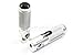 Aridox(TM) CNC Universal Motorcycle Bike Folding Footrests Foot Rests Pegs Rear Pedals Set Silver C20