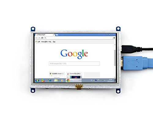 Makibes 5 Zoll LCD HDMI (A) 800×480 Hohe Auflösung für Raspberry Pi 2 Modell B / Raspberry Pi Modell B / B / A - 2