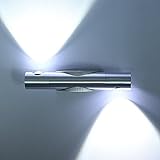 360°Drehbar: LED moderne Wandlicht mit verschiedlicher Lichtmodi-1 Up und 1 Down, 2 Up, 2 Down, horizontal oder vertikal usw. nach Ihrem Wüschen einzustellen.