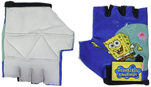 Preisvergleich Produktbild Sponge Bob Handschuhe gelb / blau +Dekor
