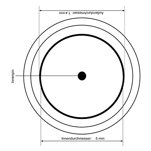 LEICKE 90W Netzteil für Dell Vostro 1310 1400 1500 1510 1700 1710 Inspiron 300M 500M 505M 510M 600M 630M 640M 700M - 5