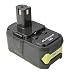 Produktbild 4000mAh Ersatz für Ryobi 18V Lithium-Ionen-P108 Battey P122 P104 P105 P102 P103 P107
