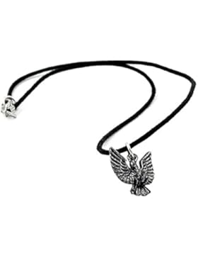 Kette, Anhänger Zinn, kleiner Adler