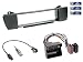 Produktbild 1-DIN Radioeinbau-Komplettset BMW Z4 Roadster / Coupé (Typ E85-E86) *anthrazit*