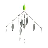 SF, One (1) 5 brazos 4 cuchillas Alabama Umbrella Rig un