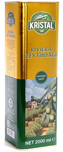 Preisvergleich Produktbild Kristal Riviera - XL Kanister raffiniertes Olivenöl - Riviera Zeytinyagi (2000ml)