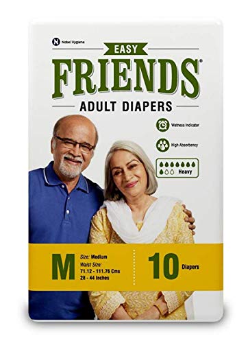 Friends Adult Diaper (Easy) - Medium (10 Count) RS.300.00