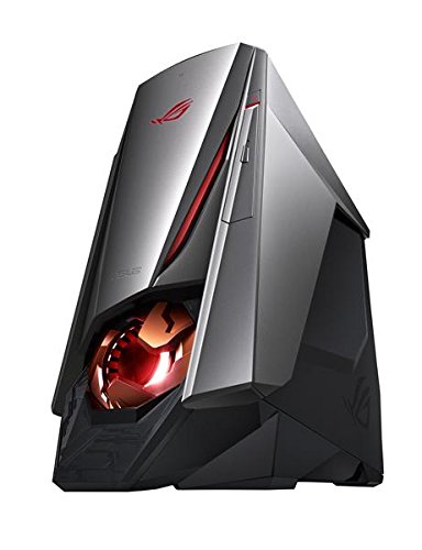 Asus ROG GT51CA-DE006T Gaming Desktop PC (Intel Core i7-6700K, 16GB RAM Arbeitsspeicher, 1TB HDD Festplatte, 512GB SSD, Nvidia GTX 1080 8GB VRAM, Win 10) schwarz - 2