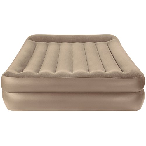 Intex 2-Personen Luftbett Pillow Rest Queen 203 x 152 x 47 cm beige 230 V