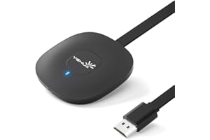 Adaptador Inalámbrico HDMI, YEHUA 4K Wireless WiFi Display Dongle Compatible con Miracast/AirPlay/DLNA para iPad/Android/iOS/Windows/Mac/Tableta/PC a TV/Monitor/Proyector
