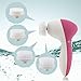 Pixnor 6 Pieces Replacement Brush Heads for P2016 7 in 1 Facial Brush